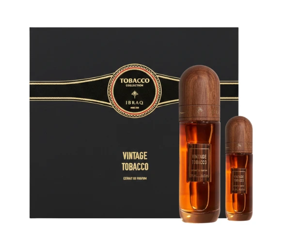 Ibraheem Al Qurashi Vintage Tobacco Extrait De Parfum 100ml+10ml